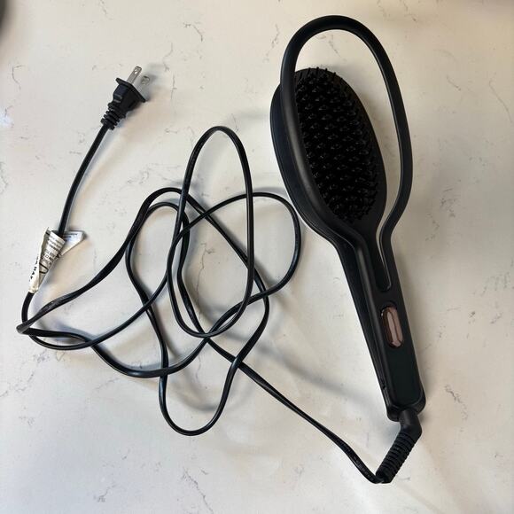 InStyler Glossie Ceramic Styling Hair Straightening Brush - Picture 1 of 3